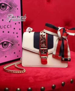 Túi xách Gucci Sylvie leather mini bag - GS20W