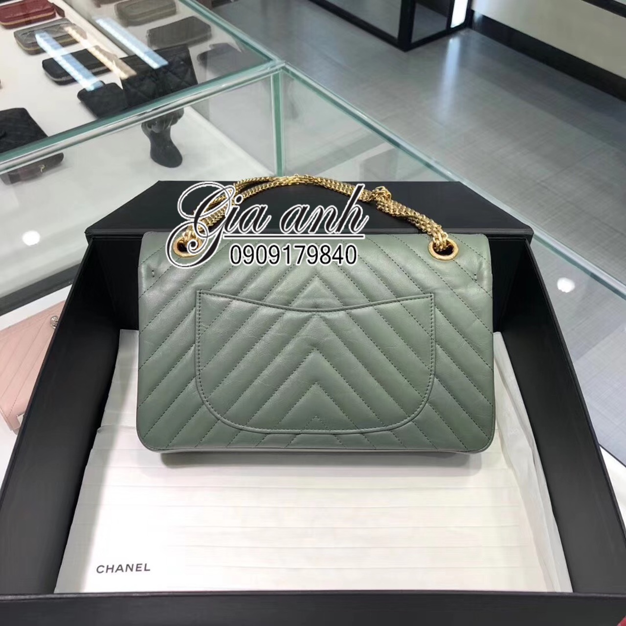 Túi xách Chanel classic Chevron siêu cấp - CN00005
