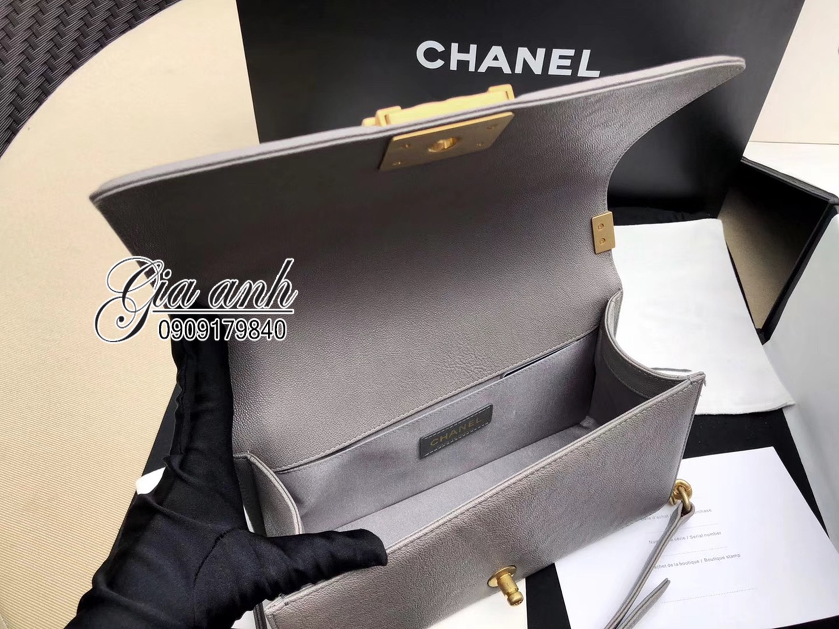 Túi xách Chanel boy vip - CN000100