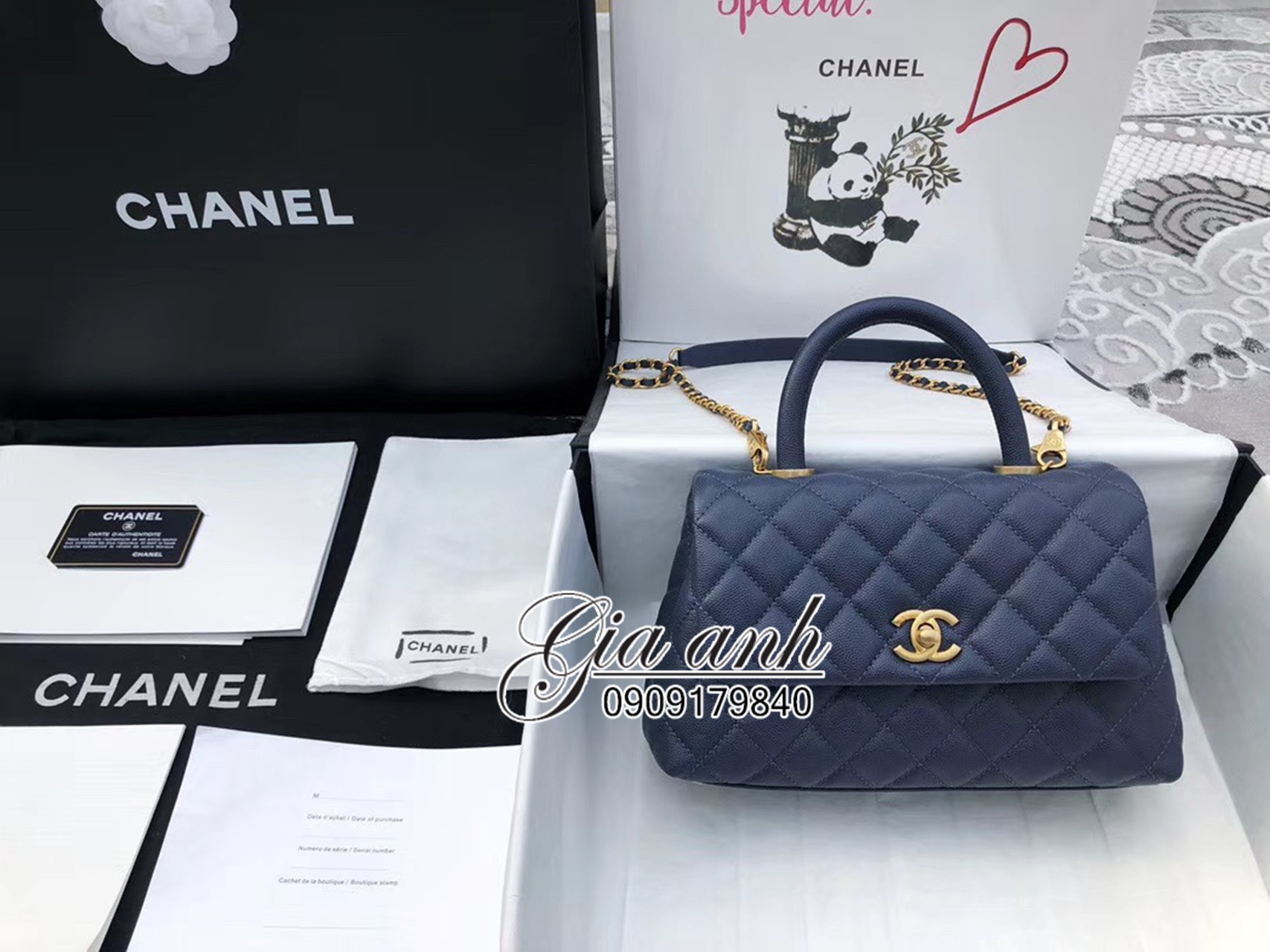 Túi xách Chanel Coco size 23cm - CN000122