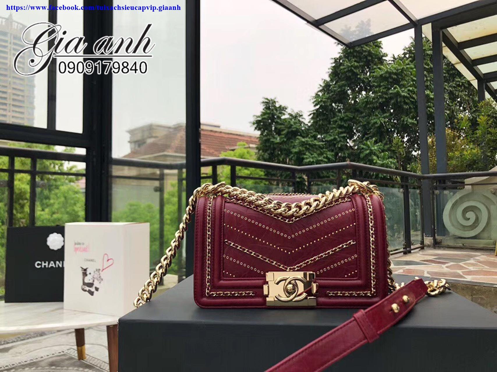 Túi xách Chanel Boy siêu cấp VIP – CN000155