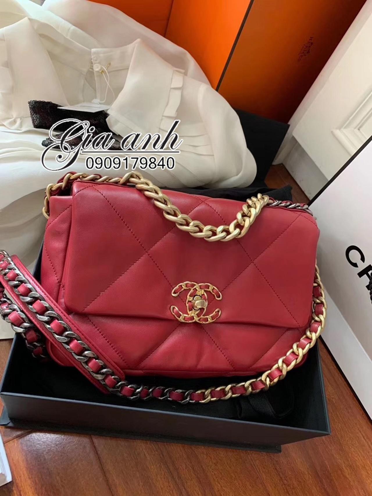 Túi xách Chanel 19 Flap Bag VIP chuẩn Auth – CN000139