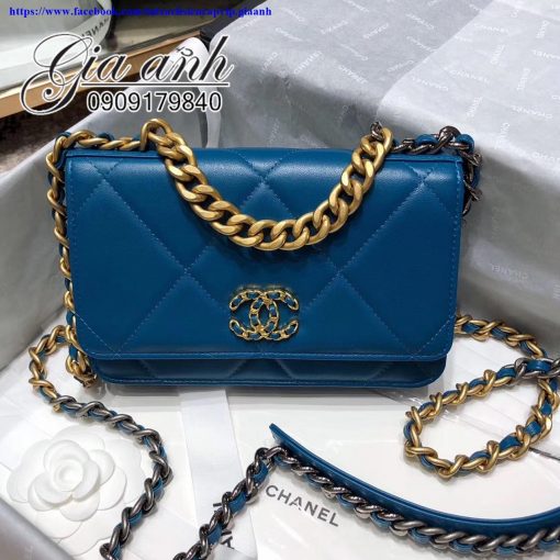 Túi xách Chanel 19 Wallet On Chain siêu cấp VIP – CN000131