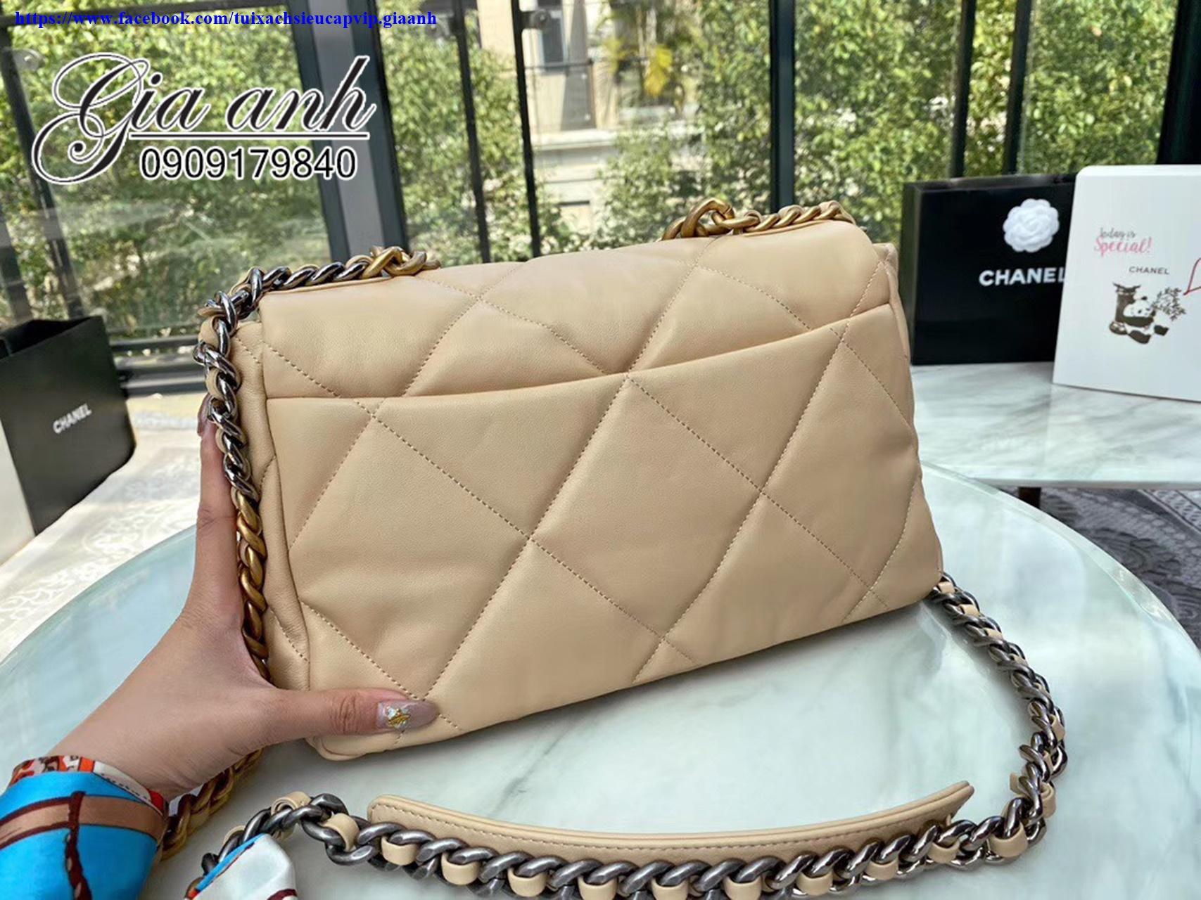Túi xách Chanel 19 Flap chuẩn Authentic – CN000136