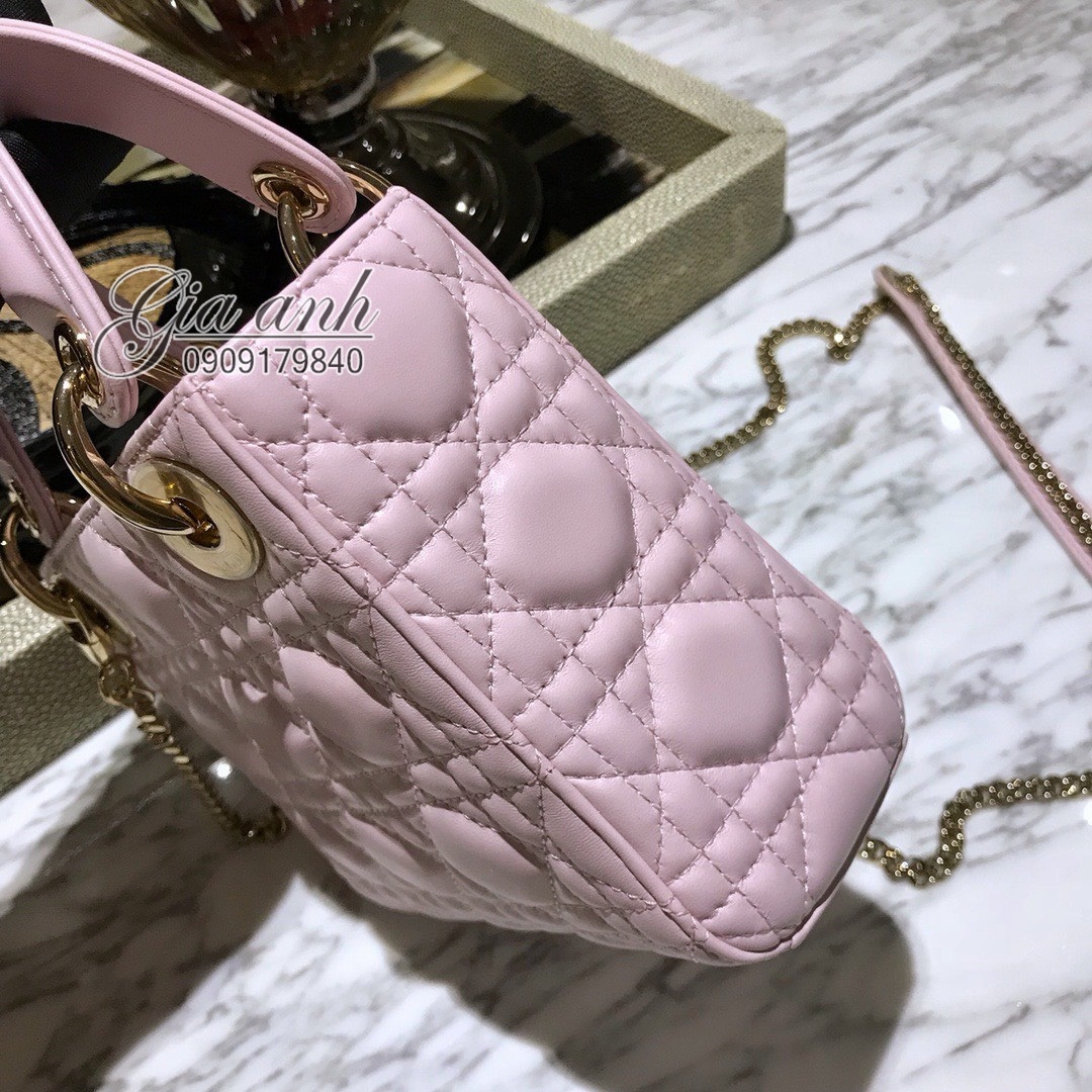 Sell Christian Dior Iridescent Mini Lady Dior Bag  Pink  HuntStreetcom