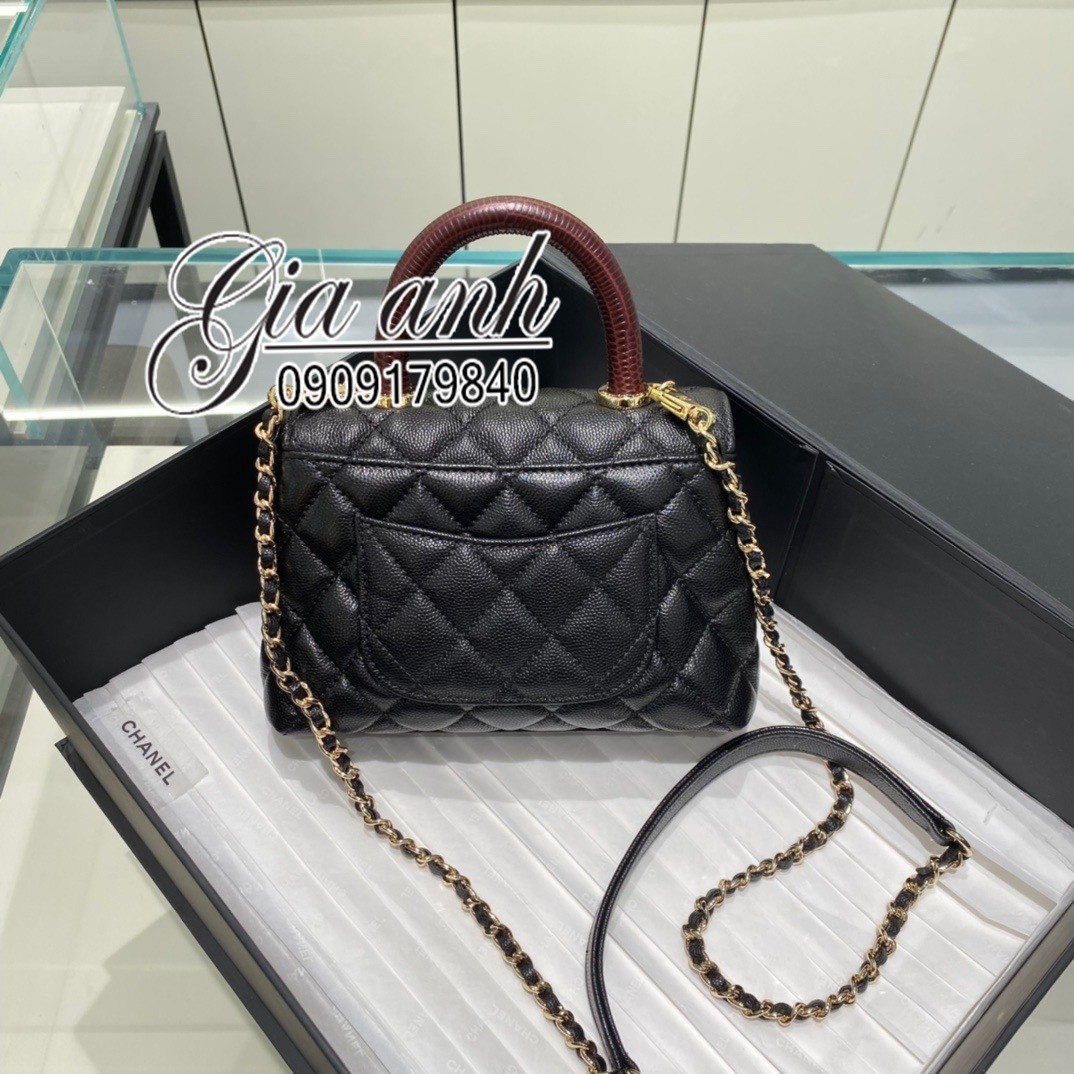 Chanel 19 Mini O Case Black Luxury Bags  Wallets on Carousell
