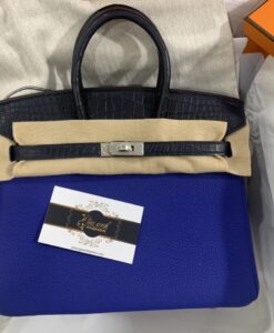 Túi Hermes Birkin 25 Blue Togo