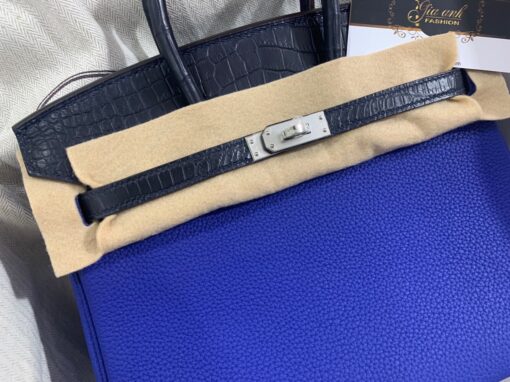 Túi Hermes Birkin 25 Blue Togo