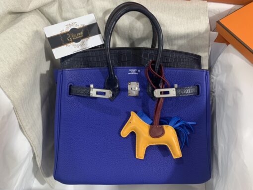 Túi Hermes Birkin 25 Blue Togo