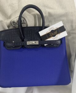 Túi Hermes Birkin 25 Blue Togo