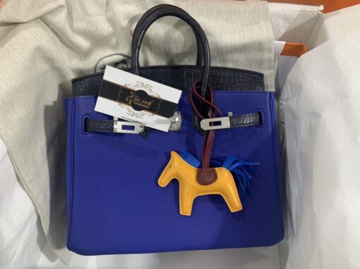 Túi Hermes Birkin 25 Blue Togo