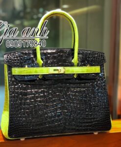 Túi Hermes Birkin 25 Blue Togo