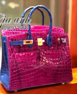 Túi Hermes Birkin Da Cá Sấu 25 Cm Like Auth