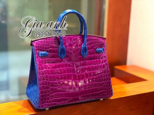 Túi Hermes Birkin Da Cá Sấu 25 Cm Like Auth