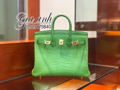 Túi HM Birkin Da Cá Sấu Replica