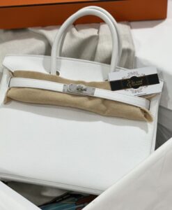 Túi Hermes Birkin Togo Màu Trắng Vip 1:1