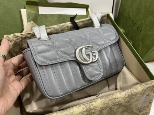 Túi Gucci Marmont Bag Dark Grey Vip