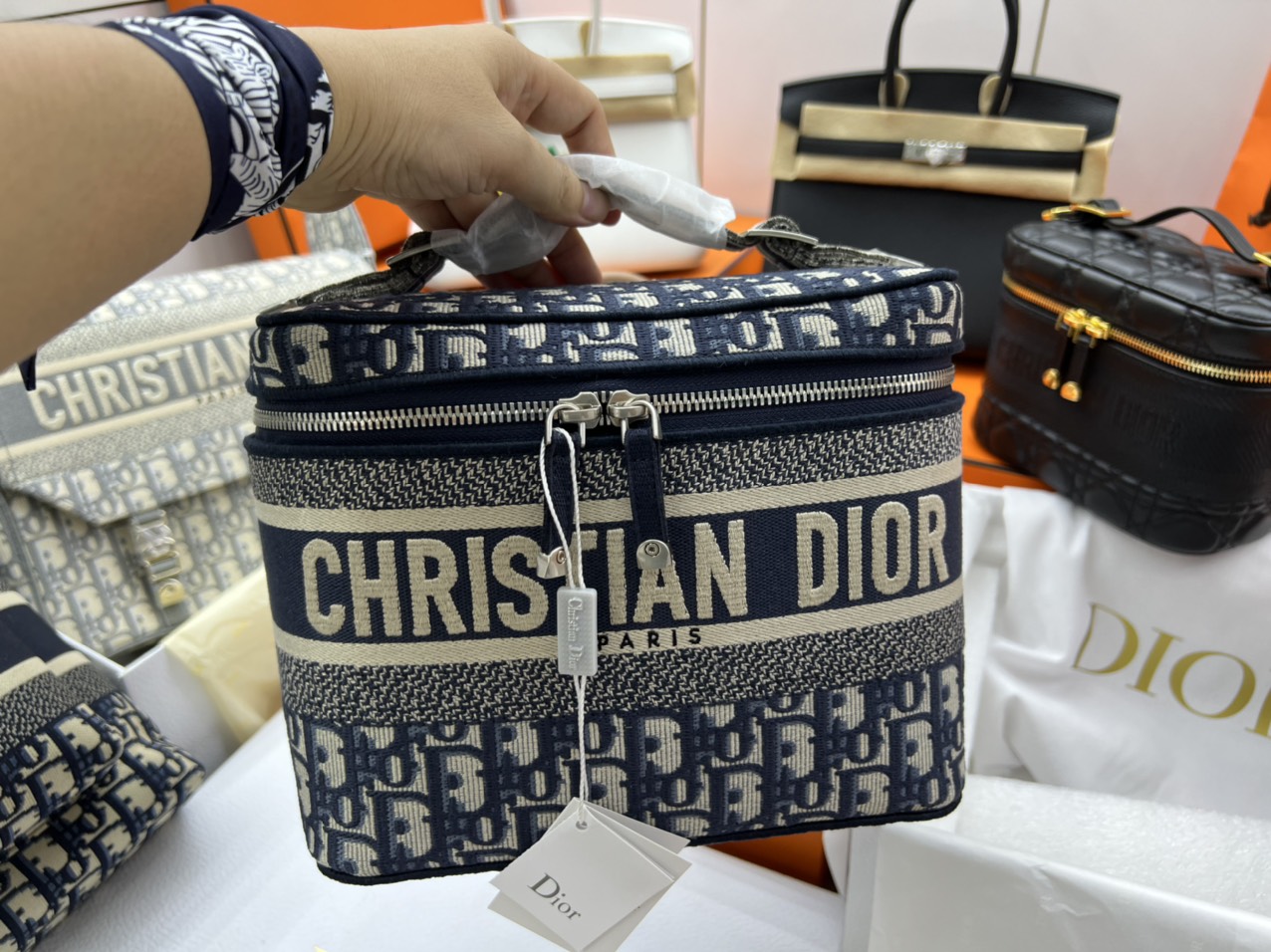 Túi Dior Travel Vanity Case Siêu Cấp Vip 