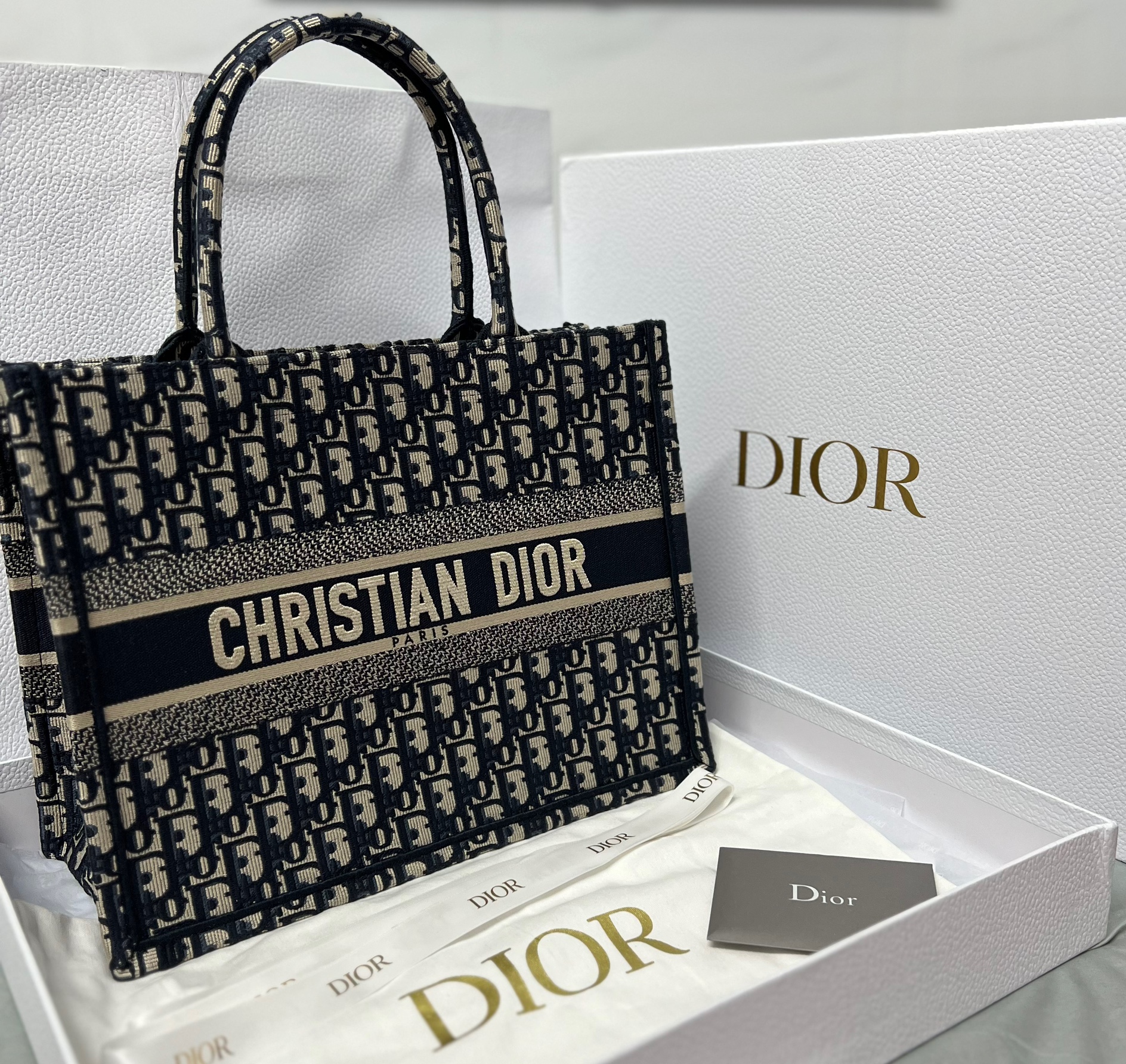 Túi Xách Dior Lady Da Đà Điểu Chuẩn Vip