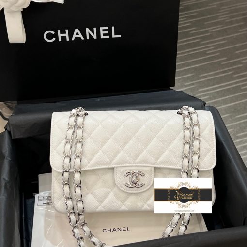 Túi Chanel Classic 23 Cm Vip Màu Trắng