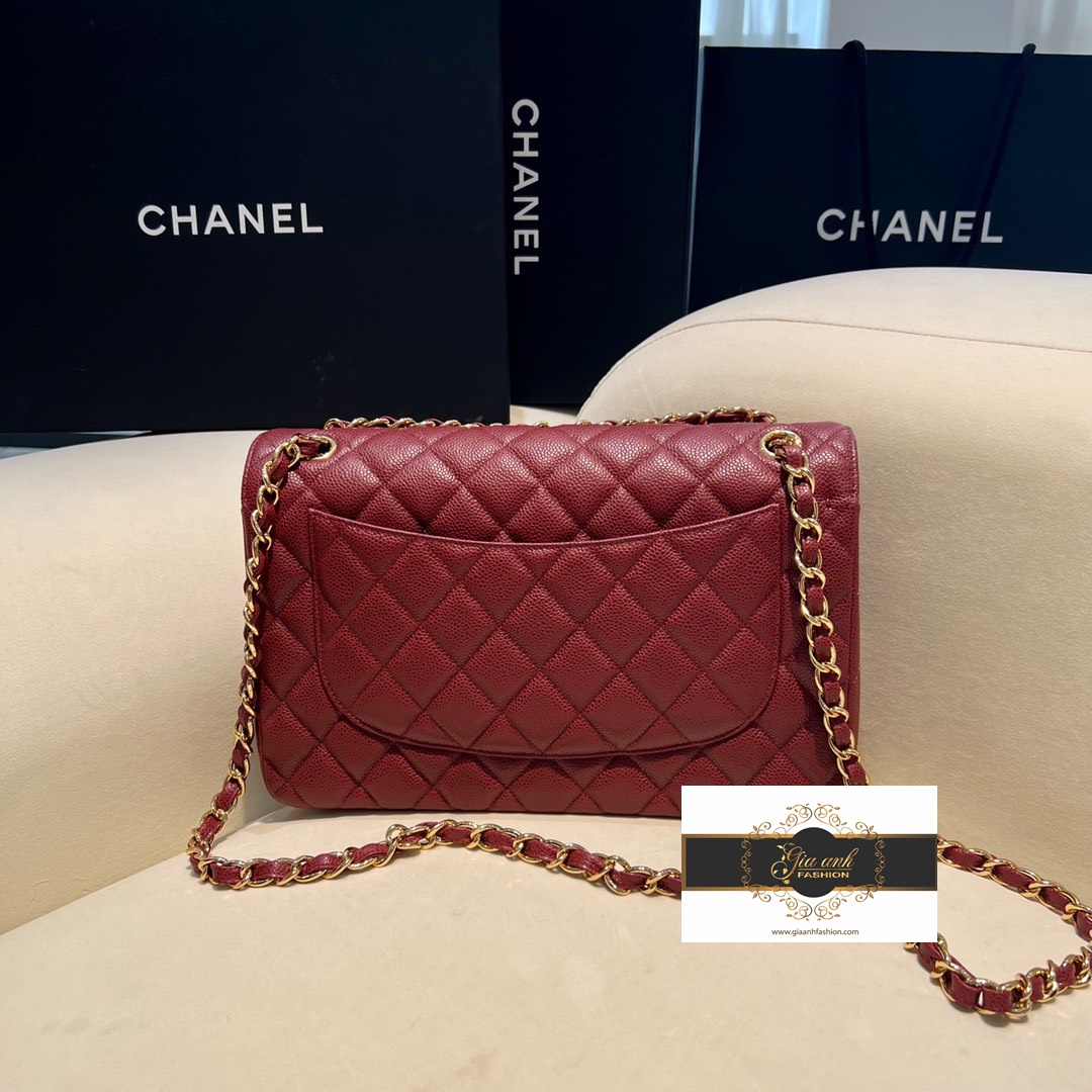 Chanel 9 Black Classic Double Flap Bag With Gold Hardware  lupongovph
