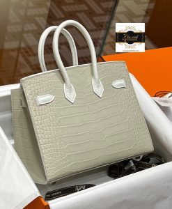 Túi Hermes Birkin 20 cm Màu Craie Vip