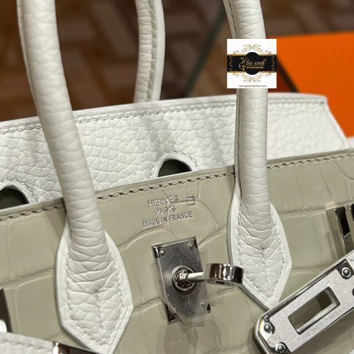 Túi Hermes Birkin 20 cm Màu Craie Vip