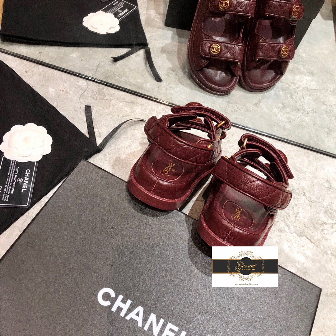 Giày Sandal Chanel Like Authentic Vip