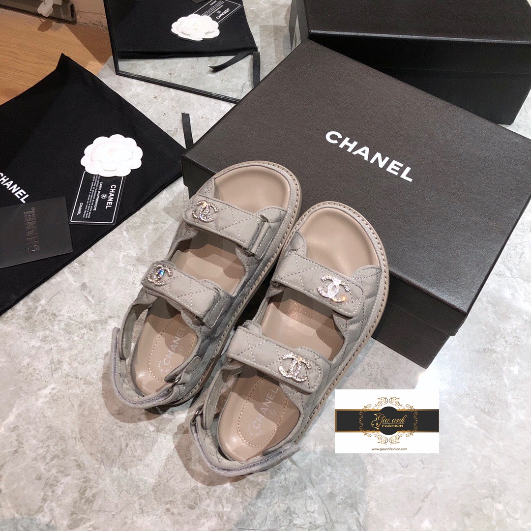 Giày Nữ Chanel Sandal Hàng Hiệu Cao Cấp