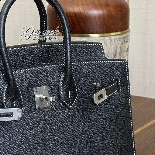 Túi Hermes Birkin 25 cm Epsom Màu Đen