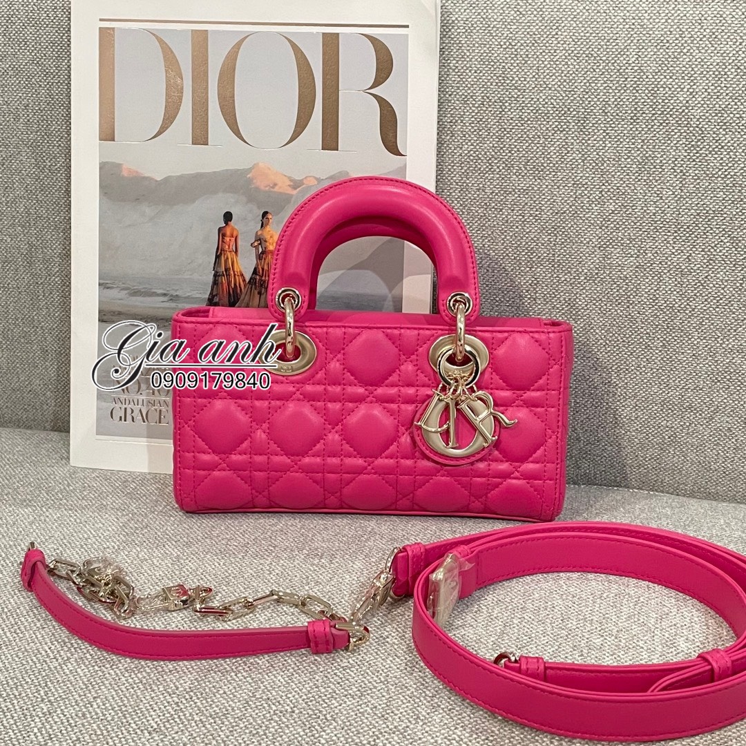 Túi Dior D Joy 22 cm màu hồng vip like auth