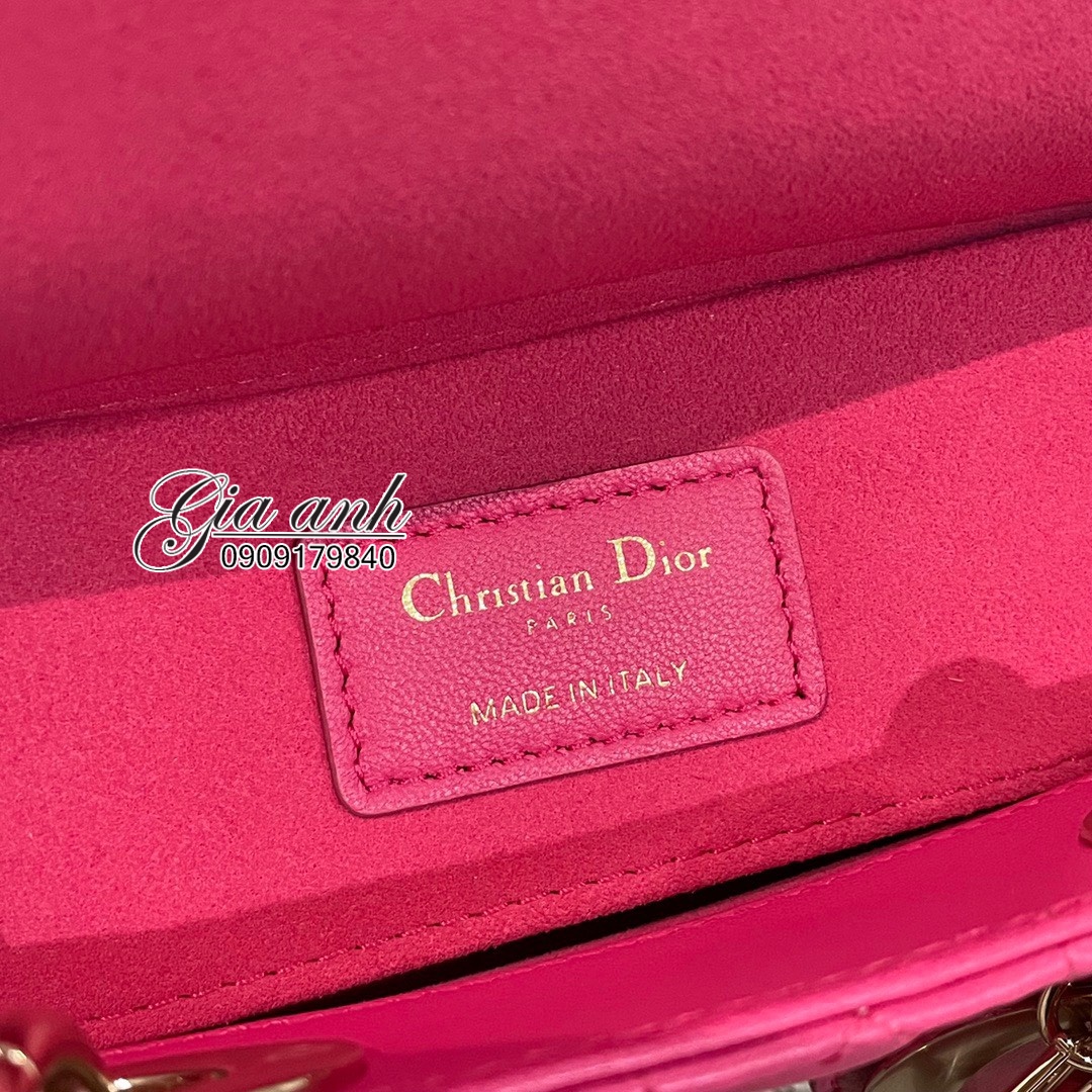 Túi Dior D Joy 22 cm màu hồng vip like auth