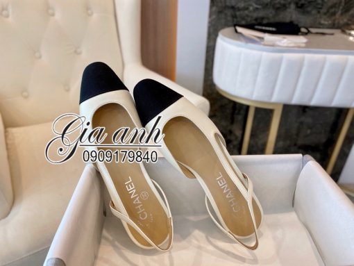 Giày Chanel SlingBack Siêu Cấp Like Auth