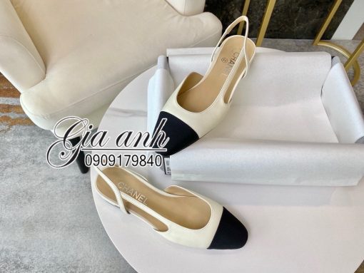 Giày Chanel SlingBack Siêu Cấp Like Auth