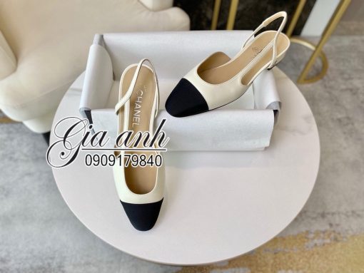 Giày Chanel SlingBack Siêu Cấp Like Auth