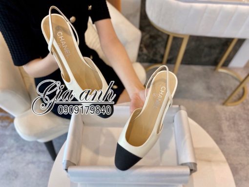 Giày Chanel SlingBack Siêu Cấp Like Auth