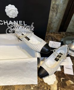 Giày Chanel Bệt Vải Hàng Hiệu Cao Cấp 27