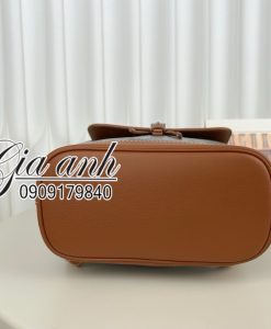 Balo Goyard Alpin Mini 23 cm Màu Nâu Da Thật