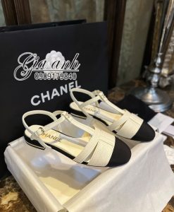 Giày Chanel Da Thật Hàng Hiệu Cao Cấp