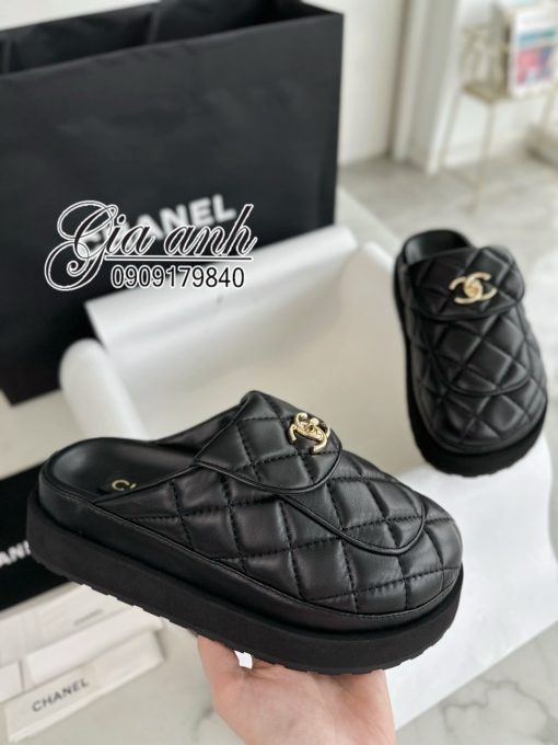 Giày Sục Chanel Siêu Cấp Vip Like Auth