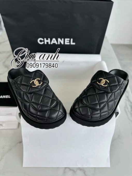 Giày Sục Chanel Siêu Cấp Vip Like Auth