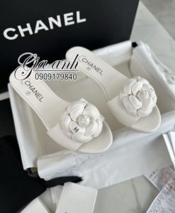 Dép Chanel Hoa Tra Hàng Hiệu Vip