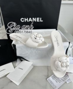 Dép Chanel Hoa Tra Hàng Hiệu Vip