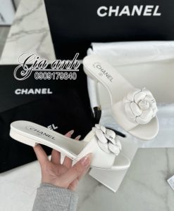 Dép Chanel Hoa Tra Hàng Hiệu Vip