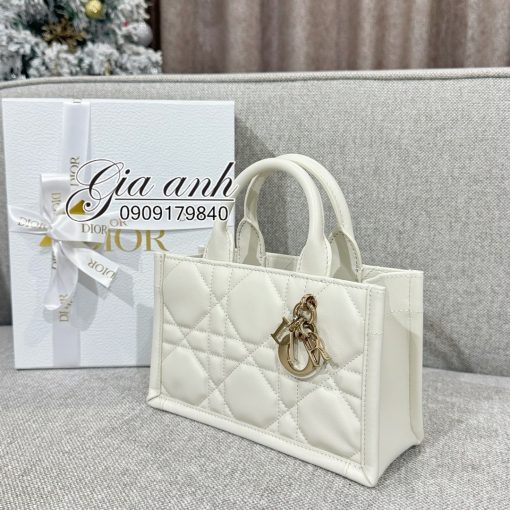 Túi Dior Tote Mini Màu Trắng Vip New 2024