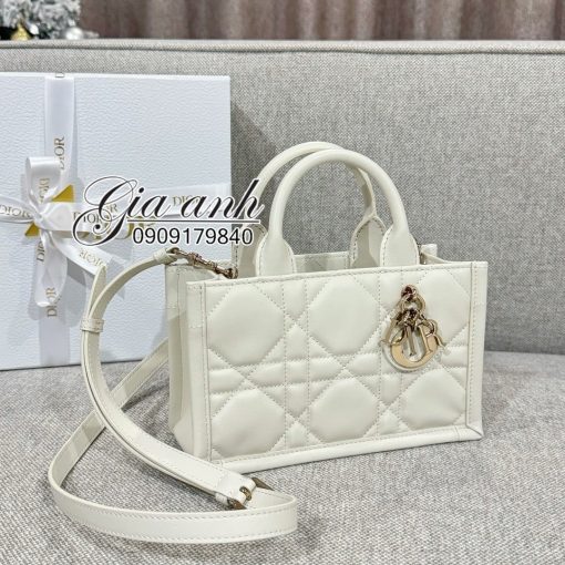 Túi Dior Tote Mini Màu Trắng Vip New 2024