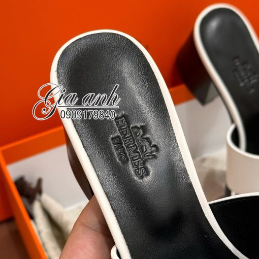 Dép Nữ Hermes Quai Chữ H Bản To