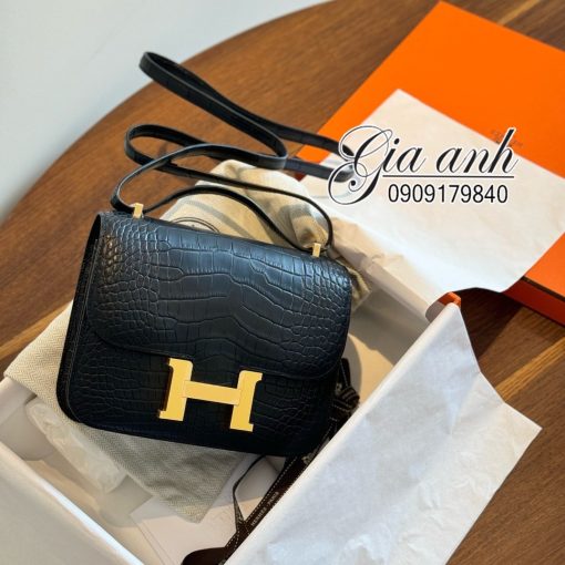 Túi Hermes Constance Da Cá Sấu Vip Like Auth Hà Nội