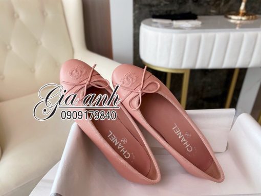 Giày Chanel Búp Bê Da Thật Chuẩn Auth