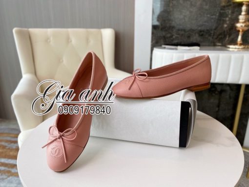 Giày Chanel Búp Bê Da Thật Chuẩn Auth